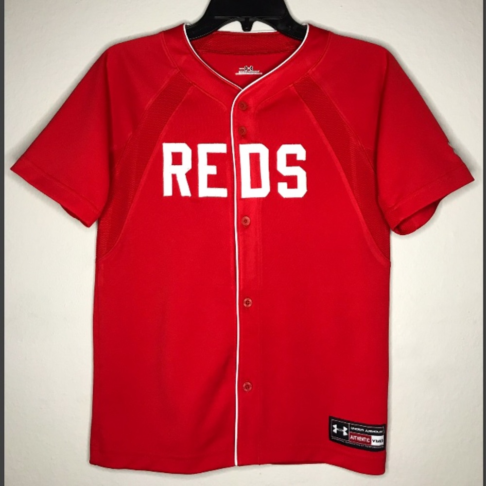 Reds Baseball Button Up Shirt👕
